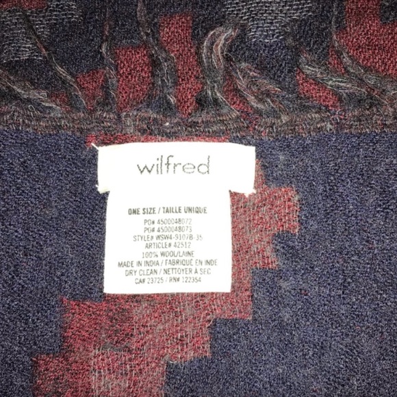 Wilfred Wool Blanket Scarf - Picture 5 of 5